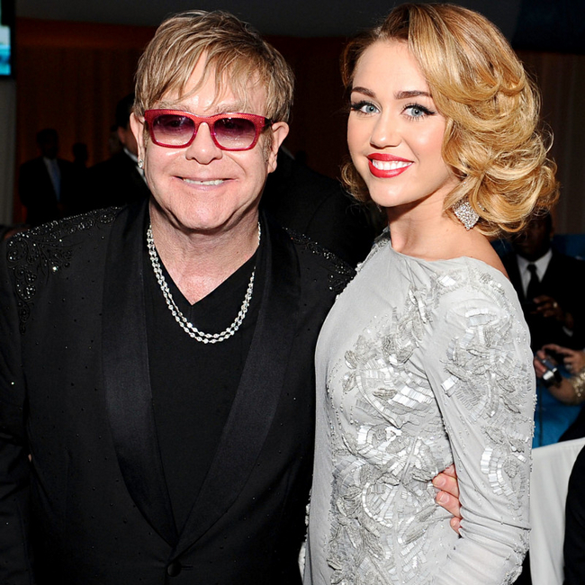 Miley Cyrus and Elton John Form an Amazing Duet During the Grammys