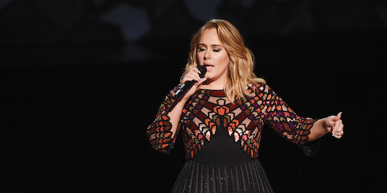 Adele Takes Over The Grammys Once Again