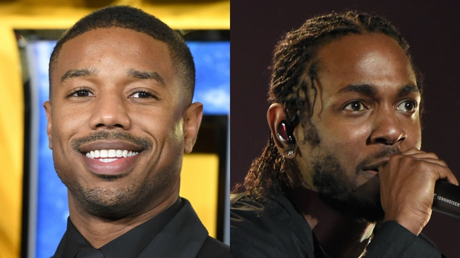 Michael B. Jordan Praises Kendrick Lamar for Being the GOAT