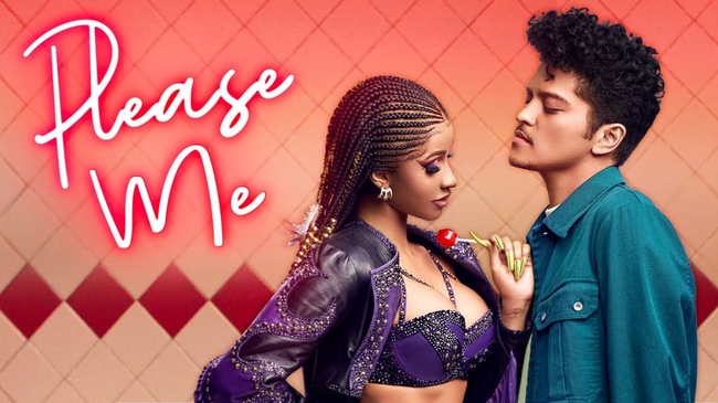 Cardi B and Bruno Mars Have Launched A Music Video for "Please Me"