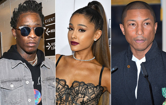 Calvin Harris brings Together Young Thug, Pharrell Williams and Ariana Grande on "Heatstroke"