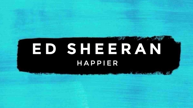 Ed Sheeran Launches New Music Video Called "Happier"