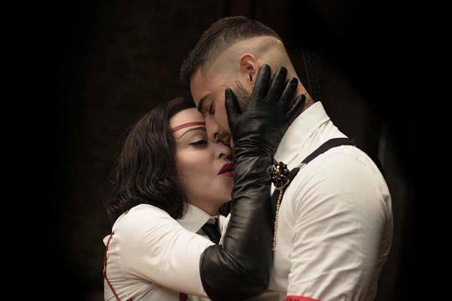 Madona Teams Up With Maluma On New "Medellin" Music Video