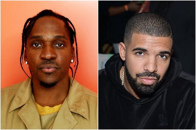 Pusha T Disses Drake for Having a Ghost Writer, Drake Responds Quickly