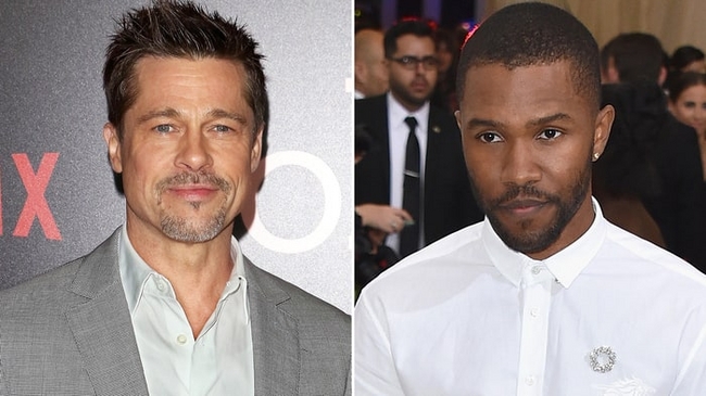 Brad Pitt Makes a Really Cool Cameo During Frank Ocean's Latest Performance