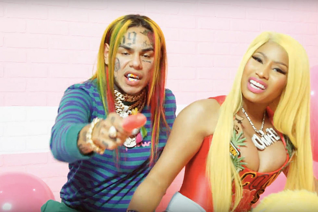 6ix9ine and Nicki Minaj Launche - "FEFE" Getting 77 Million Views in Less Than a Week