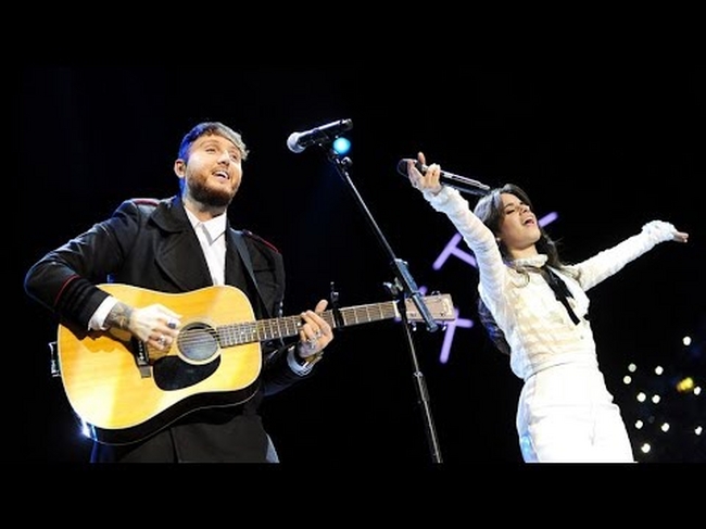 Camilla Cabello Performs Duo Version of "Say You Won't Let Go" With James Arthur Himself